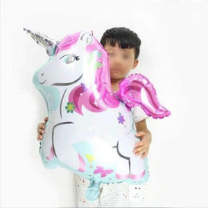 Planet Gates Festive & Party Supplies 7 Unicorn Party Foil Balloons Birthday Unicornio Latex Ballons 1st Birthday Party Kids Decorations Baby Shower Party Supplies