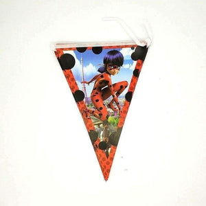 Planet Gates Festive & Party Supplies 80pcs\lot party table decoration cardboard cups cartoon animals Miraculous Ladybug party baby supplies festive party supplies