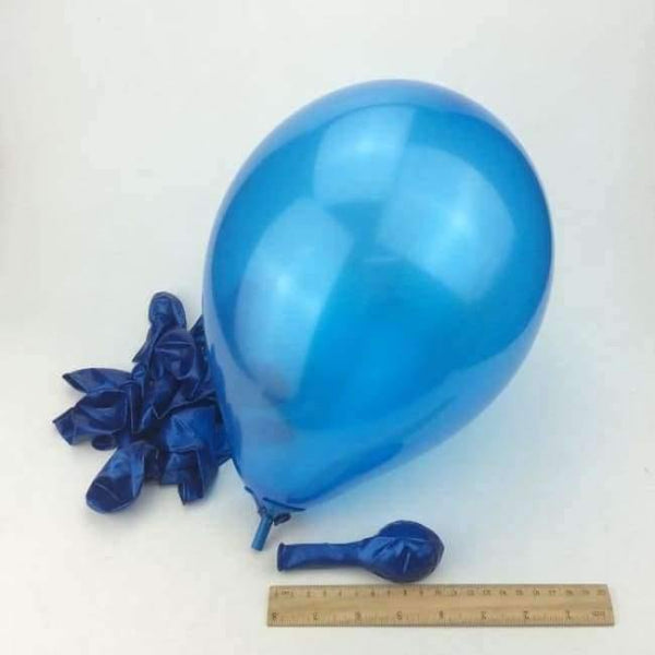 Planet Gates Festive & Party Supplies Blue Black Balloon 100pcs/lot 1.5g 10 Inch Wedding Decorations Pearl Latex Balloons Inflatable Air Balls Kids Birthday Party Supplies