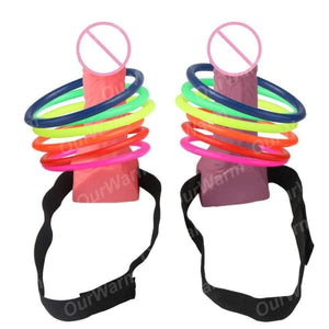 Planet Gates Festive & Party Supplies Bride to Be Bachelorette Party Games Decorations Dick Heads Funny Adult Game Ring Toss Hen Night Party Set Supplies
