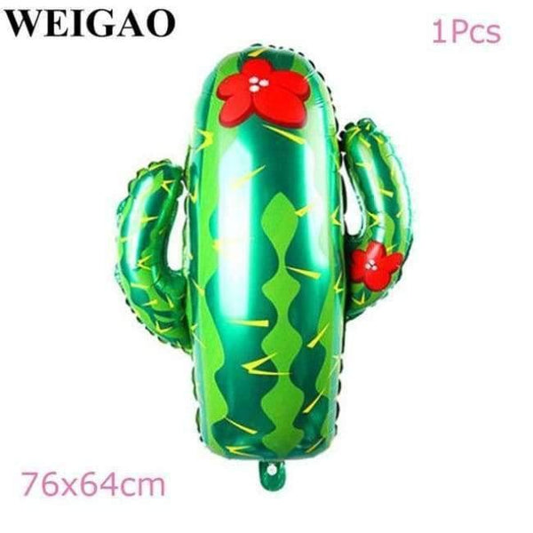 Planet Gates Festive & Party Supplies Cactus Summer Flamingo Hawaii Party Decoration Kids Happy Birthday Party Foil Balloons Tableware Cup Bachelorette Party Supplies