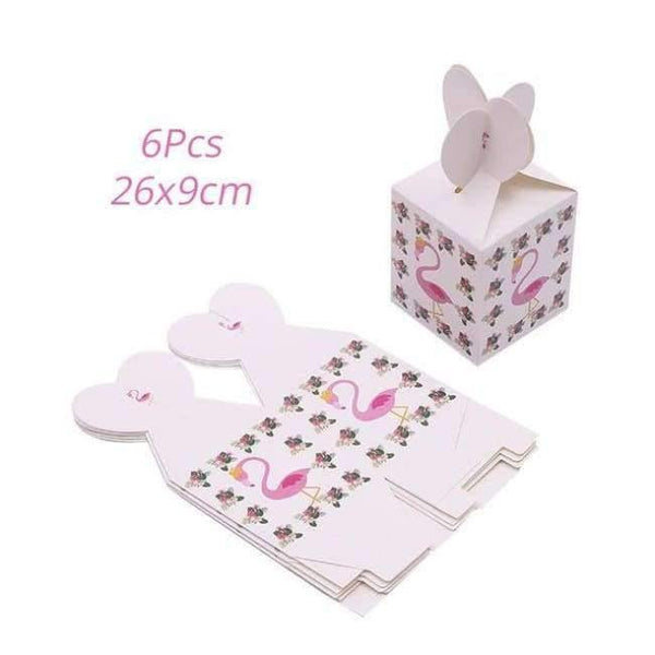 Planet Gates Festive & Party Supplies Candy Box Summer Flamingo Hawaii Party Decoration Kids Happy Birthday Party Foil Balloons Tableware Cup Bachelorette Party Supplies