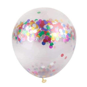 Planet Gates Festive & Party Supplies Colorful sequin 5pcs 36inch Large Confetti Balloon Multicolor Latex Balloons Birthday Party Romantic Wedding Decoration Party Supplies