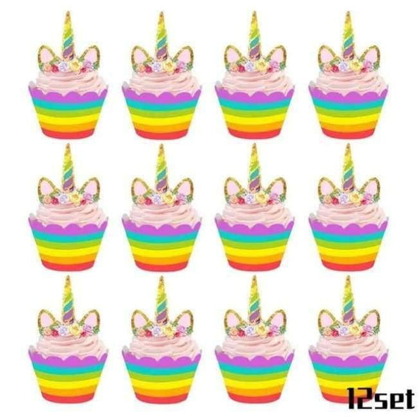Planet Gates Festive & Party Supplies Cupcake Cake Wrapper 1 Unicorn Theme Party Tablecloths Kids Birthday Party Supplies Table Cover Birthday Party Decoration Supplies 100x180cm
