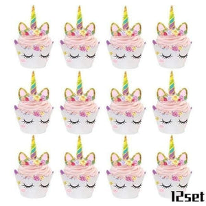 Planet Gates Festive & Party Supplies Cupcake Cake Wrapper Unicorn Theme Party Tablecloths Kids Birthday Party Supplies Table Cover Birthday Party Decoration Supplies 100x180cm
