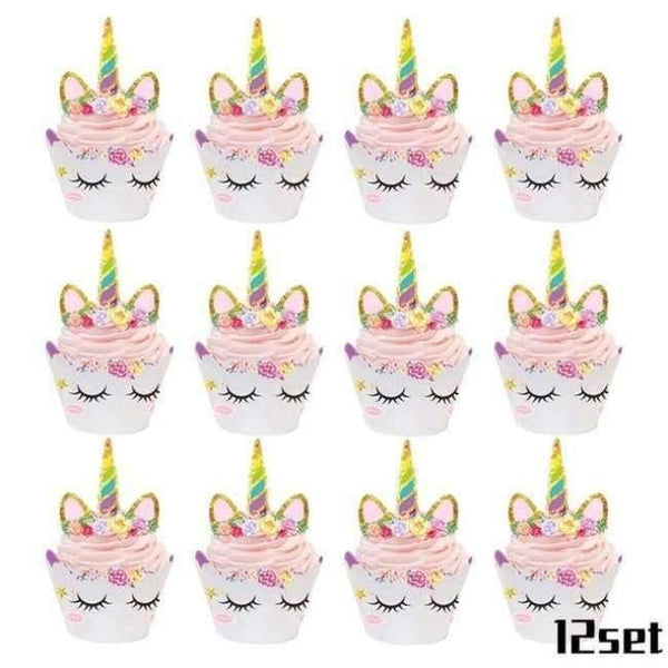 Planet Gates Festive & Party Supplies Cupcake Cake Wrapper Unicorn Theme Party Tablecloths Kids Birthday Party Supplies Table Cover Birthday Party Decoration Supplies 100x180cm