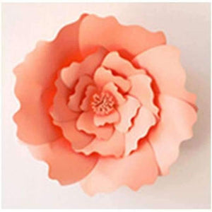 Planet Gates Festive & Party Supplies dark pink 30cm 30cm Paper Flowers with Disposable Tableware For Birthday Party Decorations Kids Unicorn Party Baby Shower Supplies
