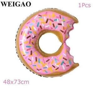 Planet Gates Festive & Party Supplies Donut 3 Summer Flamingo Hawaii Party Decoration Kids Happy Birthday Party Foil Balloons Tableware Cup Bachelorette Party Supplies