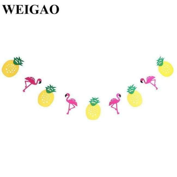 Planet Gates Festive & Party Supplies Flamingos Pineapple Summer Flamingo Hawaii Party Decoration Kids Happy Birthday Party Foil Balloons Tableware Cup Bachelorette Party Supplies