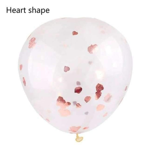 Planet Gates Festive & Party Supplies Heart balloon heart 1 5pcs 36inch Large Confetti Balloon Multicolor Latex Balloons Birthday Party Romantic Wedding Decoration Party Supplies