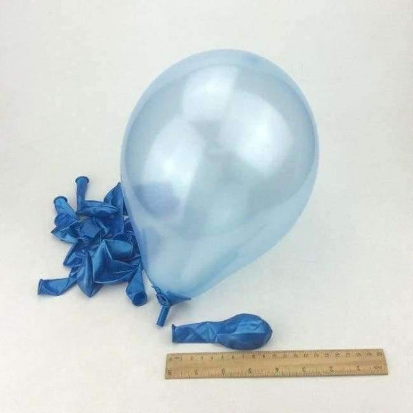 Planet Gates Festive & Party Supplies Light blue Black Balloon 100pcs/lot 1.5g 10 Inch Wedding Decorations Pearl Latex Balloons Inflatable Air Balls Kids Birthday Party Supplies