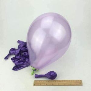 Planet Gates Festive & Party Supplies Light purple Black Balloon 100pcs/lot 1.5g 10 Inch Wedding Decorations Pearl Latex Balloons Inflatable Air Balls Kids Birthday Party Supplies
