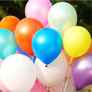 Planet Gates Festive & Party Supplies Multicolor Black Balloon 100pcs/lot 1.5g 10 Inch Wedding Decorations Pearl Latex Balloons Inflatable Air Balls Kids Birthday Party Supplies