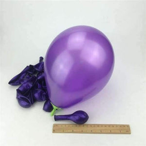 Planet Gates Festive & Party Supplies Purple Black Balloon 100pcs/lot 1.5g 10 Inch Wedding Decorations Pearl Latex Balloons Inflatable Air Balls Kids Birthday Party Supplies