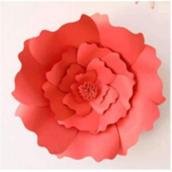 Planet Gates Festive & Party Supplies red 30cm 1 30cm Paper Flowers with Disposable Tableware For Birthday Party Decorations Kids Unicorn Party Baby Shower Supplies