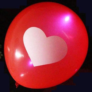 Planet Gates Festive & Party Supplies red love 25pcs LED Balloon Light Ball Luminous Latex nitrogen Balloons Christmas Halloween Decor Wedding Birthday Party Baloons Supplies