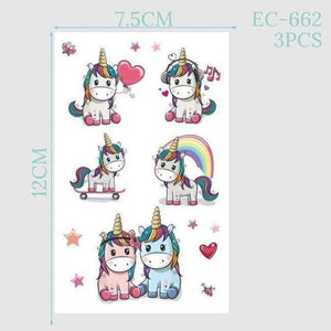 Unicorn Party Tableware Set Unicorn Balloons Napkin Cup Plate Hat Kids Happy Birthday Decoration Baby Shower Supplies - Planet Gates