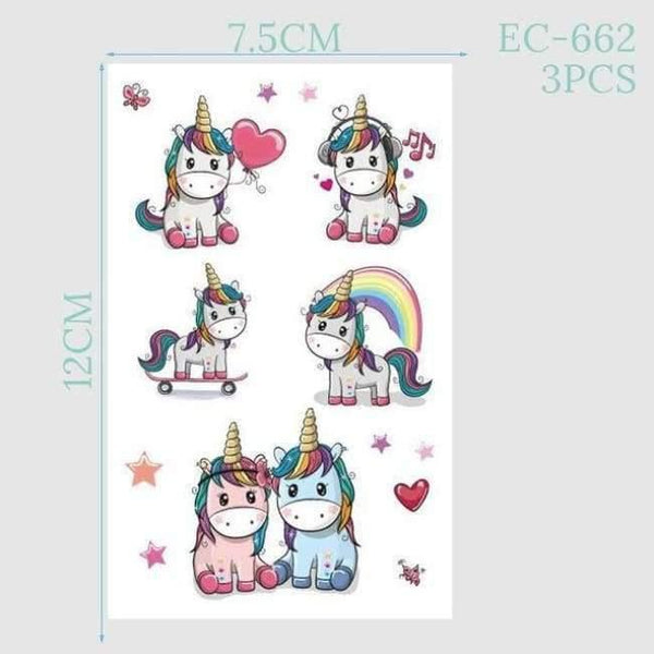 Unicorn Party Tableware Set Unicorn Balloons Napkin Cup Plate Hat Kids Happy Birthday Decoration Baby Shower Supplies - Planet Gates