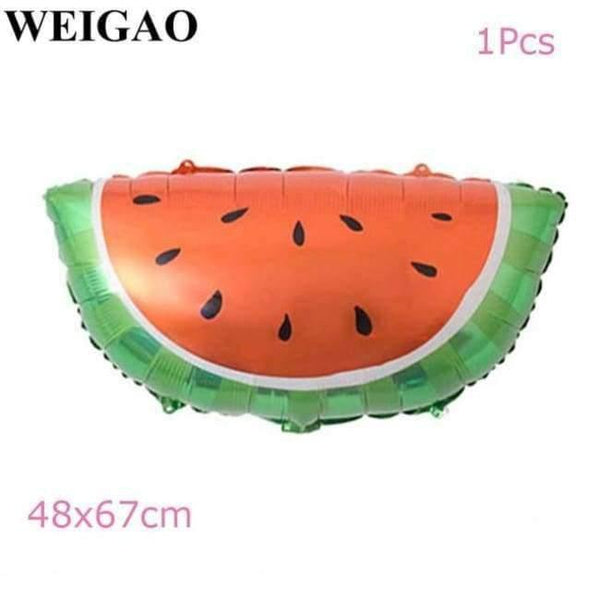 Planet Gates Festive & Party Supplies Watermelon Summer Flamingo Hawaii Party Decoration Kids Happy Birthday Party Foil Balloons Tableware Cup Bachelorette Party Supplies