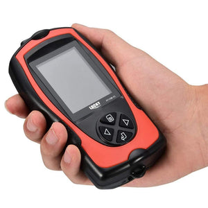 Planet Gates FF1108-1CWLA Wireless Sonar Fish Finder Transducer ICE/Ocean/Boat Fish Finder Alarm Fish Finder Sonar Sensor Fish