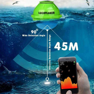 Planet Gates FF916 WiFi Wireless Fish Finder Laker Russian Sonar Fishfinder APP Best Deeper Echo Sounder Bite Alarm for Depth Fishing
