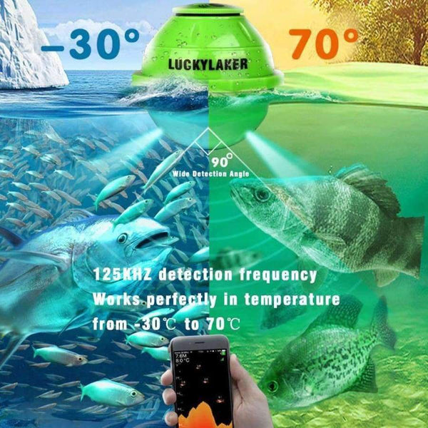 Planet Gates FF916 WiFi Wireless Fish Finder Laker Russian Sonar Fishfinder APP Best Deeper Echo Sounder Bite Alarm for Depth Fishing