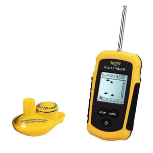 Planet Gates FFC1108-1 100M kabelový bezdrátový sonar s alarmem, LCD sonar s rybami, rybářské návnady, echoloty, sonary, rybářský návnadový senzor