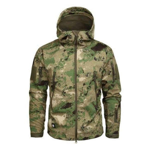 Planet Gates FG / L Mege Brand Clothing Men Military Jacket US Army Tactical Sharkskin Softshell Autumn Winter Outerwear Camouflage Jacket and Coat