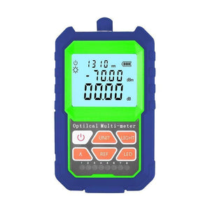 Planet Gates Fiber Optical Power Meter with Light Source SC FC Connector Optic Test Equipment for CCTV CATV Communication Engineering