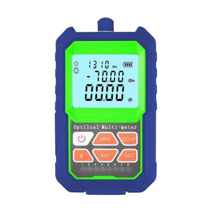 Planet Gates Fiber Optical Power Meter with Light Source SC FC Connector Optic Test Equipment for CCTV CATV Communication Engineering