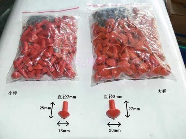 Planet Gates Fill the vacuum tire rubber bullets - car and motorcycle tire repair tools free shipping