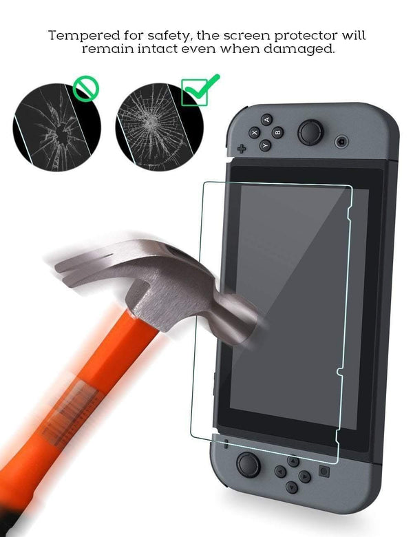 Planet Gates Film Tempered Glass for Nintendo Protector