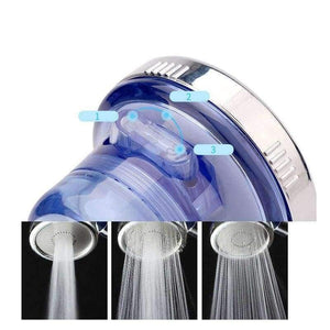 Planet Gates Filtration Rainfall Shower Head Bathroom Product 80mm Panel 3 Modes Shower Filter Water Saving ABS Showerhead