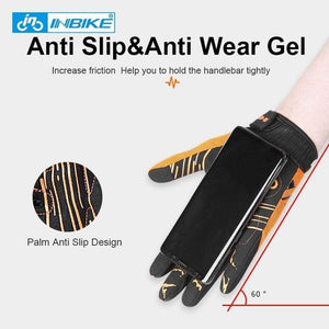 Planet Gates Finger MTB Gloves Touch Screen Cycling Gloves Anti-slip Bicycle Gloves For Men Women Sport Motorcycle MTB Bike Glove