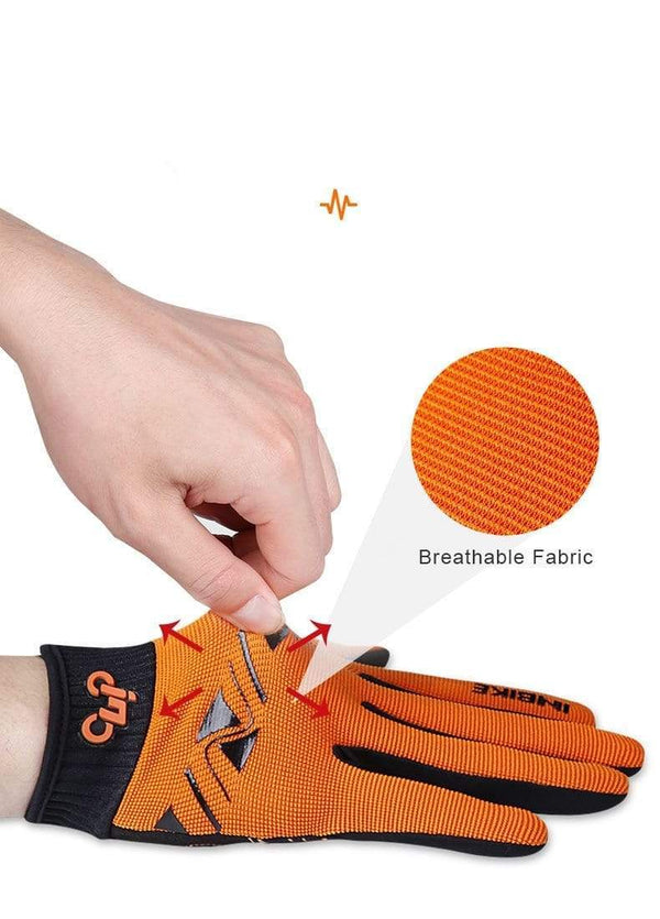 Planet Gates Finger MTB Gloves Touch Screen Cycling Gloves Anti-slip Bicycle Gloves For Men Women Sport Motorcycle MTB Bike Glove