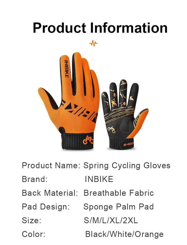 Planet Gates Finger MTB Gloves Touch Screen Cycling Gloves Anti-slip Bicycle Gloves For Men Women Sport Motorcycle MTB Bike Glove