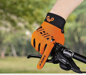 Planet Gates Finger MTB Gloves Touch Screen Cycling Gloves Anti-slip Bicycle Gloves For Men Women Sport Motorcycle MTB Bike Glove