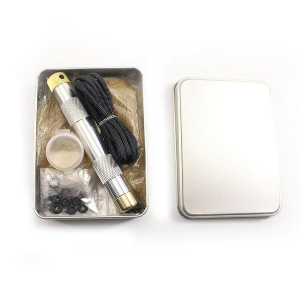 Planet Gates Fire Piston Ignition Air Compression Ignition Wilderness Survival Igniter Outdoor Camping Fishing Mountaineering Equipment