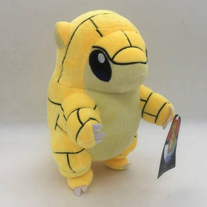 First Edition Sandshrew Plush Cute Yellow Pangolin Doll Toys Anime Animal Sandslash Soft For Children Gift (Sandshrew 30cm)