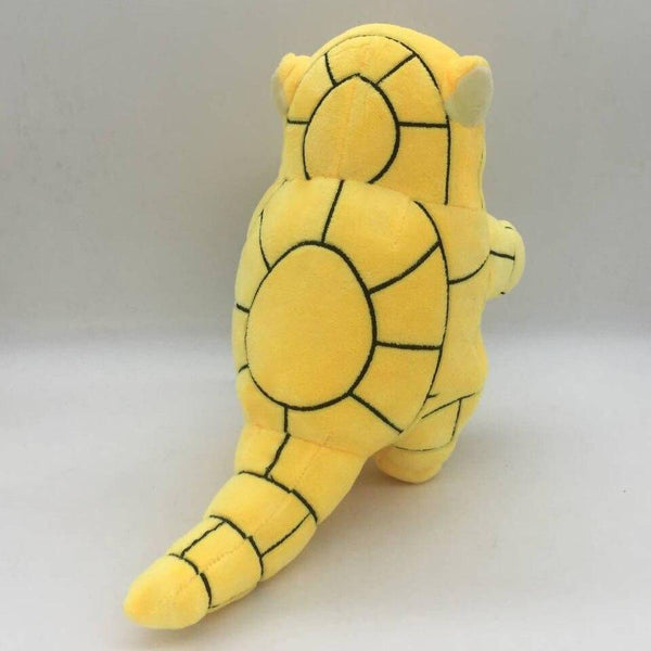 First Edition Sandshrew Plush Cute Yellow Pangolin Doll Toys Anime Animal Sandslash Soft For Children Gift (Sandshrew 30cm)