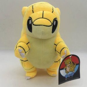 First Edition Sandshrew Plush Cute Yellow Pangolin Doll Toys Anime Animal Sandslash Soft For Children Gift (Sandshrew 30cm)