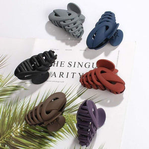 Fish Bone Hollow Girls Hairpins Hair Claw Crab Plastic Hair Clips for Women Barrettes Hair Claws for Women Hair Accessories