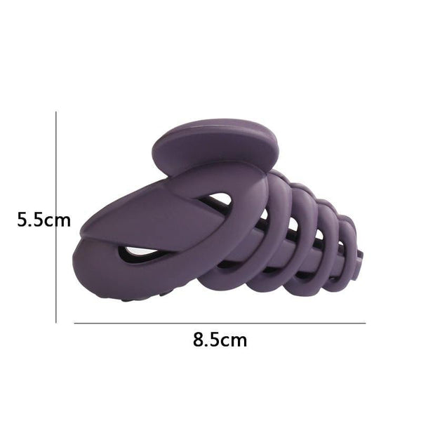 Fish Bone Hollow Girls Hairpins Hair Claw Crab Plastic Hair Clips for Women Barrettes Hair Claws for Women Hair Accessories