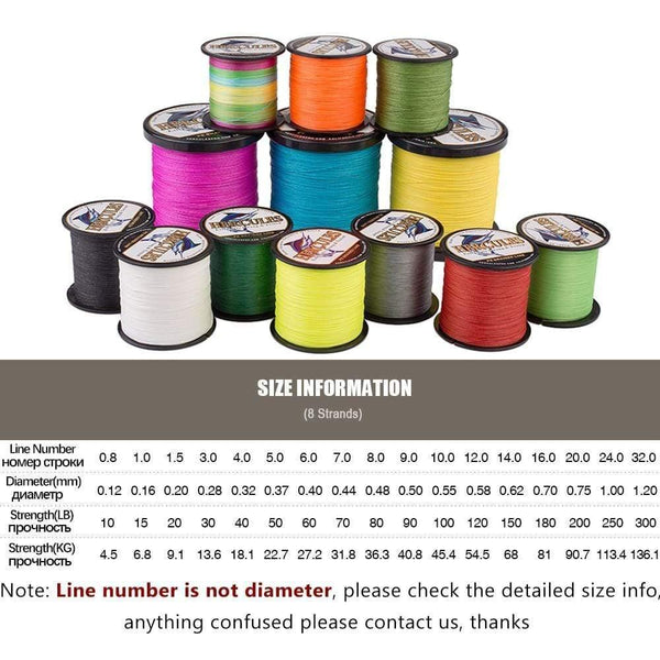 Planet Gates Fishing Line 100M 300M 500M 1000M 1500M 2000M 8 Strands 10-300LB Gray PE Braided Line Carp Fishing Accessories Pesca