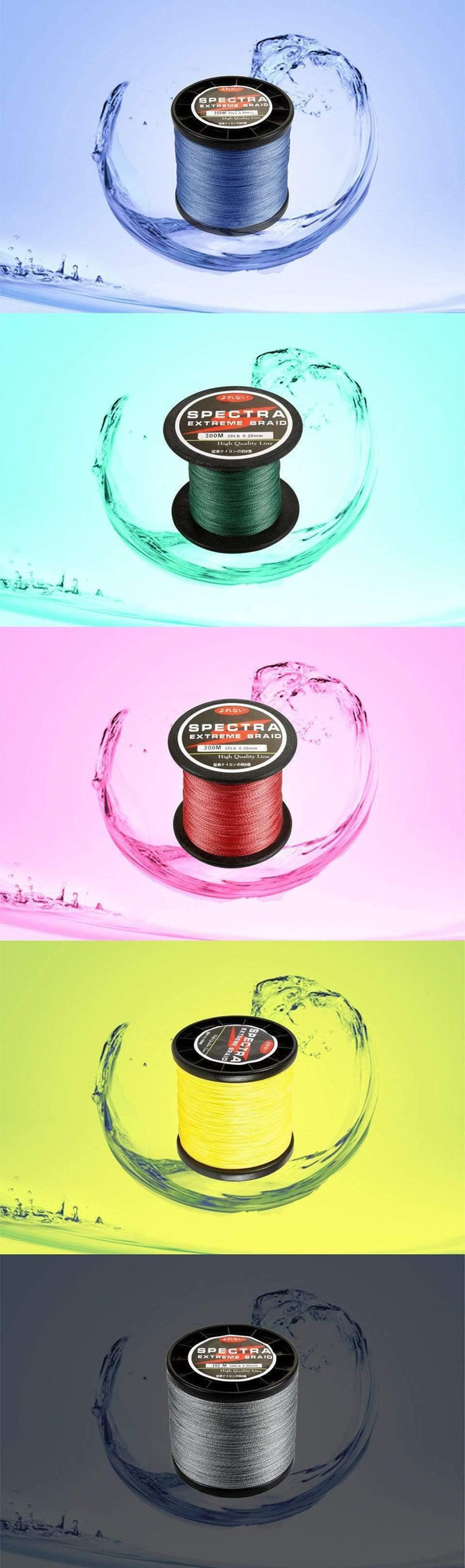 Planet Gates Fishing Line Braided Fishing Line 300m/500m Super Strong Multifilament Fishing line Carp Fishing pesca 10LB-80LB