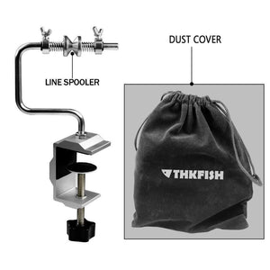 Planet Gates Fishing Line Spooler Winder With Clamp Fishing Reel Line Spool Spooler System Tackle Tool Sea Carp Fishing Tools and Accessories