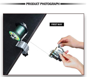 Planet Gates Fishing Line Spooler Winder With Clamp Fishing Reel Line Spool Spooler System Tackle Tool Sea Carp Fishing Tools and Accessories
