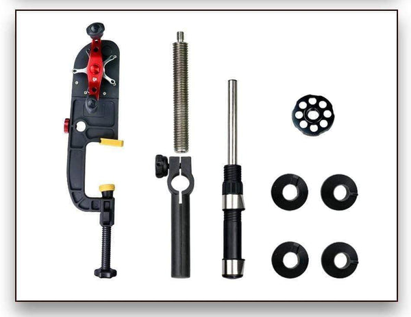 Planet Gates Fishing Line Winder Spooler System Machine Baitcasting Reel Spooler Portable Aluminum Fishing Line Winder Reel Spool Station