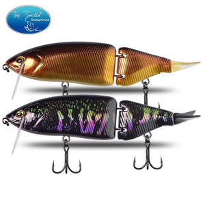 Planet Gates Fishing Lure 1pcs 165mm 60g 17 Colors Jointed Bass Swim Hard Bait Pike Luminous