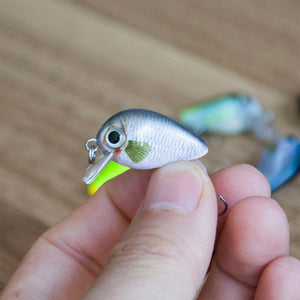 Planet Gates Fishing Lure 3cm 1.8g   Crankbaits 1pcs Micro Hard Pesca Artificial Baits Mini Lure Minnow for Pike Bass Trout